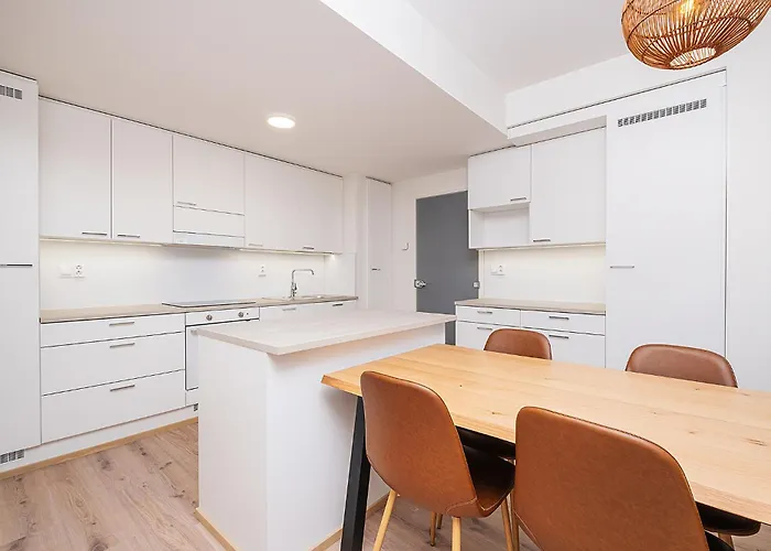 Compact 2Bdr Apartment With Private Sauna